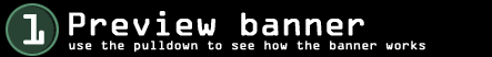 Preview Banner